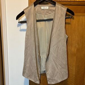 Sugarlips Beige Sleeveless Vest